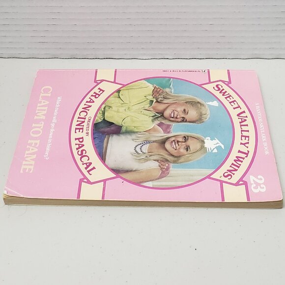 Sweet Valley Twins Book #23 Claim To Fame - Picture 4 of 5